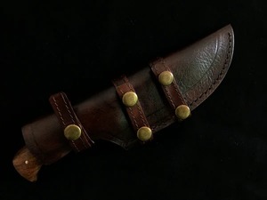 OEM Customizable Outdoor Knives Handmade Carbon Steel Blade with Rosewood Handle Grade for Camping Hunting & DIY - Product Image 2