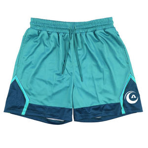 Pantalones cortos de baloncesto informales de poliéster 100% para hombre al por mayor, ropa de calle impresa con logotipo personalizado, tallas XS y XXS transpirables - Product Image 1