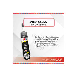 กาวซีลยาง RTV สีดำ 200 มล. สำหรับระบบเครื่องยนต์ - Product Image 2