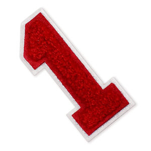 Nouveaux patchs en chenille fabriqués en usine patchs de qualité supérieure pour l'utilisation de vêtements Logo personnalisé patchs de broderie en chenille de haute qualité - Product Image 6