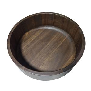 ชามสลัดไม้ทำด้วยมือสำหรับขนมผักผลไม้และใช้ในครัวที่บ้าน - Product Image 6