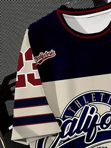 <b>Summer</b> Solid Color Printed Short Sleeved Men Casual Knitted Top Outdoor Street Casual T <b>Shirt</b> Men's T-<b>shirt</b> - Product Image 5