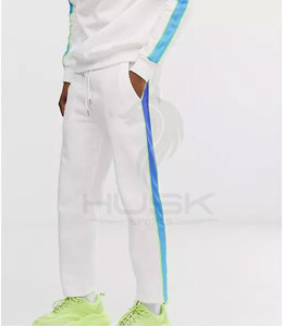 Survêtement 100% coton pour enfants, vêtement de rue, demi-fermeture éclair, couleur latérale, survêtement de haute qualité - Product Image 5