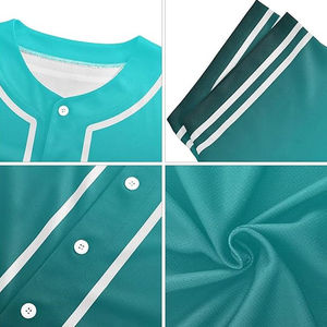 Ventes chaudes, vêtements de sport personnalisés de haute qualité, design par sublimation, maillots de baseball et de softball, chemises à manches courtes 100% polyester - Product Image 6
