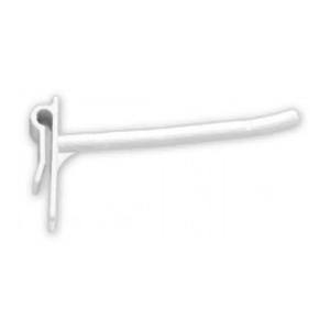 GACS-075-BL 75 Mm White Display Hook With Flap Product Category Display Hooks - Product Image 1