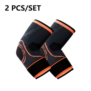 Lot de 2 coudières respirantes avec sangles de compression antidérapantes pour le sport et la remise en forme, protection anti-entorse, utilisation intérieure/extérieure - Product Image 5