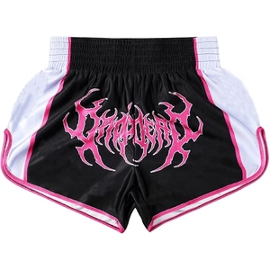 Nuevos pantalones cortos de Muay Thai Kick Boxing Shorts Fight Shorts Sublimación Muay Thai Shorts - Product Image 1