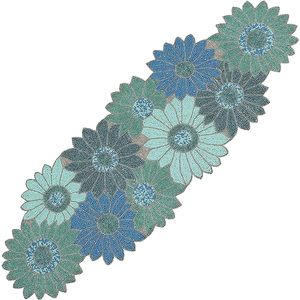 Huge Demand on Premium Quality Custom Shaped With Multi Color <b>Table</b> <b>Runner</b> Indoor Parties <b>Table</b> Decorative Mat for Home Hotels - Product Image 6