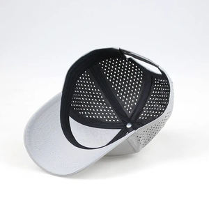 Vente en gros de casquette de baseball avec logo personnalisé brodé 5 panneaux en maille de polyester de haute qualité style sportif pour hommes et femmes - Product Image 4