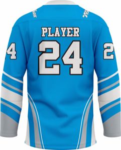 เสื้อฮ็อกกี้น้ำแข็งสำหรับผู้ใหญ่เหมาะกับการพิมพ์แบบซับลิเมชันสวมใส่สบาย - Product Image 2