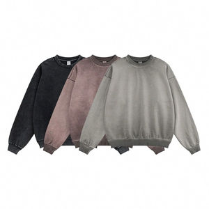 Sudadera con capucha de punto con cuello redondo y estampado 3D de alta calidad de fabricante para hombre, jersey con logotipo personalizado para hombre, prendas de punto de algodón de manga larga - Product Image 1