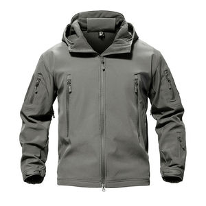 Vestes Softshell pour hommes, tendance, imperméables, respirantes, chaudes, en polyester avec logo teinté sur le devant pour le travail - Product Image 6
