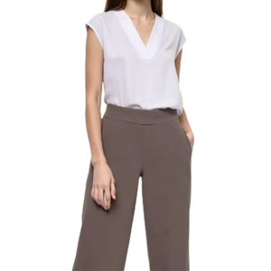 Camisa de mujer OEM de Vietnam, ropa de moda de ajuste personalizado, diseño elegante lavable sostenible, envío rápido, uso listo para exportar - Product Image 2