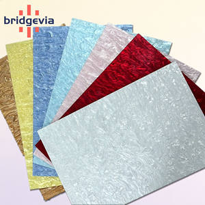 Lámina Acrílica Blanca Perlada de Alto Brillo, Placa PMMA Perlada, Grosor Personalizado, Fácil de Cortar para Letreros, Manualidades, Publicidad y Decoración - Product Image 1