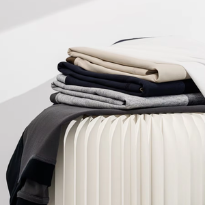 T-shirt décontracté à manches courtes en coton à blocs de couleurs de haute qualité sur mesure, imprimé et brodé pour hommes - Product Image 2