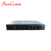 SunComm SC-211-WA4G 4G LTE FXO FXS VoIP Gateway GSM SIM SIP 2 Puertos Analógicos para PBX Teléfono IP LAN Cableado