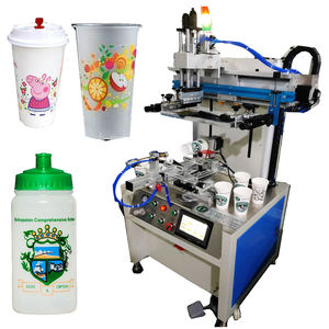 Impresora Digital de Serigrafía de un Solo Color para Vasos de Papel, Botellas de PET, Vidrio y Tela - Product Image 1