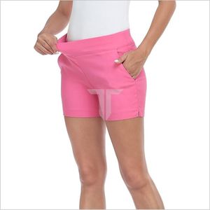 กางเกงขาสั้นลำลองผู้ชายคุณภาพสูงสำหรับฤดูร้อน ระบายอากาศได้ดี แห้งเร็ว ไม่ยับ เป็นมิตรกับสิ่งแวดล้อม ผลิตจากผ้าโพลีเอสเตอร์แคนวาส ไซส์ XS เอวสูง ยางยืด - Product Image 3