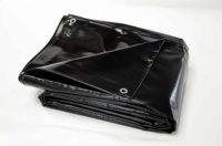 Rouleau imperméable de bâche industrielle résistante de PVC pour l'usage extérieur d'auvent de tente de construction de couverture de camion