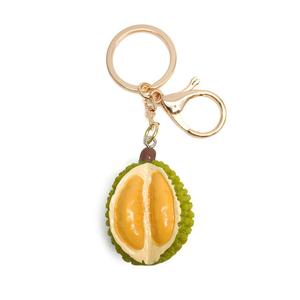 Llavero de resina con diseño de durián, creativo y personalizado, muy vendido, ideal como regalo. - Product Image 1