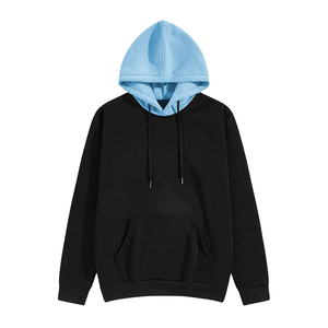 Servicios de alta calidad 100% algodón hombres costura creativa Sudadera con capucha con bordado e impresión sudaderas con capucha de entrenamiento 2025 - Product Image 3