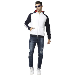 Sweats à capuche pour hommes au design classique et élégant Sweat-shirt multicolore à séchage rapide en coton confortable avec fermeture à glissière - Product Image 5