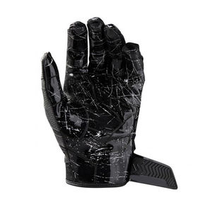 Nouveauté 2024, gants de football américain professionnels personnalisés, respirants, à doigts entiers, antidérapants, en cuir personnalisé - Product Image 3