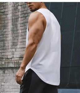 Men's Sleeveless Fitness T-Shirt Customize Your Logo Quick-drying <b>Vest</b> Men's Muscle <b>Bodybuilding</b> Fitness Summer Sports <b>Vest</b> - Product Image 3