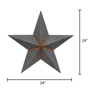 Decoración de pared de metal en forma de estrella de diseño elegante para exteriores, colgante de pared interior, hotel, restaurante, hogar, sala de estar, dormitorio, artes decorativas - Product Image 2