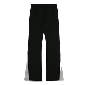 Ropa de calle para hombre, pantalones de chándal informales acampanados de lona con bolsillos, pantalones acampanados estampados DTG - Product Image 2