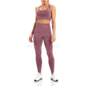 Conjunto de yoga de secado rápido para mujer al por mayor en oferta, conjunto de yoga de cintura alta para mujer, conjunto de yoga para mujer a bajo precio - Product Image 5