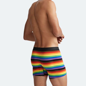 Plus Size Men's Sporty Solid Spandex/Polyester Breathable Anti-Bacterial Quick Dry Underwear <b>Shorts</b> Custom Logo <b>Boxers</b> OEM - Product Image 5