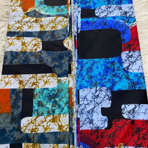 Authentic African Wax Print Imitation 100 Percent Cotton <b>Fabric</b> Premium Quality for Fashion Ankara Design 2025 Ethiopia - Product Image 4