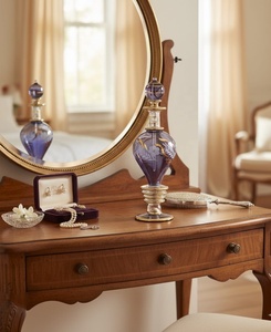 Sang trọng thủ công Egyptian chai nước hoa thủy tinh 75ml | thiết kế với 12K vàng | Cửa Hàng Bán buôn xuất khẩu | Fob CAIRO - Product Image 5