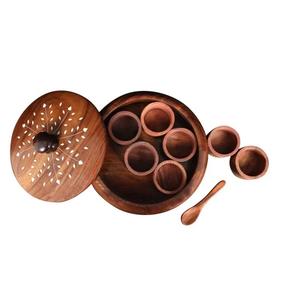 Conteneurs de boîte à épices en bois de qualité supérieure avec quantité en vrac de cuillère disponible pour cuisine hôtel restaurant utilisé. - Product Image 6