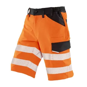 Pantaloni di Sicurezza Elasticizzati Riciclati con Adesivi Riflettenti Sostenibili e Luci per Promozioni - Product Image 3