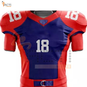 100% Polyester Breathable High Quality Customizable American Football Uniform with Low MOQ ACTI SPORTS <b>Model</b> A-AF-5327 - Product Image 4