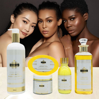 5D Gluta Caramel Savon Éclaircissant Anti-Acné pour Peau Africaine, Atténue les Taches Brunes et Unifie le Teint en 7 Jours