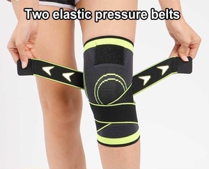 Adjustable Knee Support Brace with Compression for <b>Joint</b> Pain Relief and Stability Made with Breathable Fabric for Sports - Product Image 3