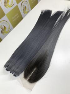 Extensions de cheveux humains vierges Remy 100% naturels vietnamiens Timehair, tissage double machine, mèches brésiliennes personnalisables, lisses comme des baguettes - Product Image 5