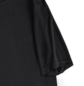 T-shirt uni hommes vente en gros été col formel t-shirt hommes personnalisé polyester t-shirt pour hommes Camisetas téléchargé par robe de sport - Product Image 3