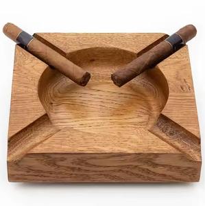 Handmade Wooden <b>Ashtray</b> Perfect Gift for Smokers Elegant Home Office Decoration - Product Image 5