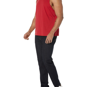 Camisetas sin mangas personalizadas para hombre, chaleco deportivo de culturismo ajustado OEM, camisetas sin mangas ligeras de último diseño para hombre, camiseta de entrenamiento para correr - Product Image 2