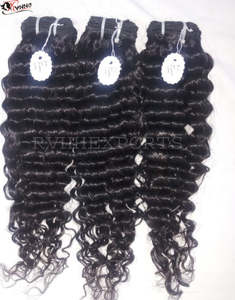 10A Grade Virgin Indian Deep Curly Hair pour les femmes noires Bundles de cheveux humains - Product Image 3