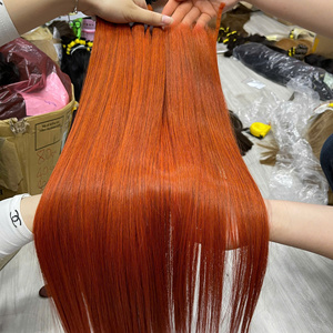 Extensiones de cabello liso de hueso de trama, cabello alineado con cutícula virgen de lujo vietnamita - Product Image 6