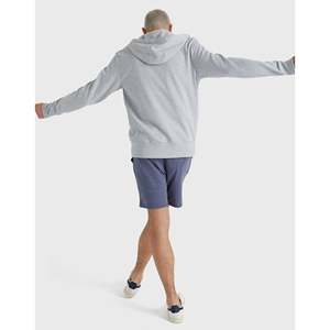 Wholesale Custom Men's <b>Thick</b> Full Zip up 100% Cotton <b>Fleece</b> Hooded <b>Jacket</b> Outerwear Training Wear Winter Warm - Product Image 3