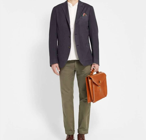 Personalized Gifts for Him Leather <b>Briefcase</b> Man - Product Image 3