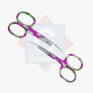 Outil de manucure personnel pour soin des ongles Ciseaux à cuticules en acier inoxydable Manucure incurvée - Product Image 3