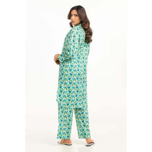 Ensemble coordonné IUSTTS-782 pour femme, ensemble décontracté printemps/été, ensemble une pièce avec haut court et short en tissu mousseline, vêtements de tous les jours - Product Image 1