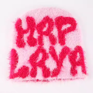 Nouvelle arrivée luxe designer hiver chapeaux mode chaud tricoté Beanie chapeaux célèbre marque hiver chaud unisexe bonnet chapeau - Product Image 2